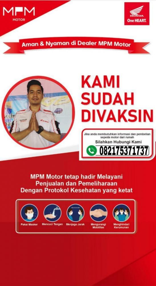 Honda Batam Harga OTR dan Info Dealer Motor Honda Batam